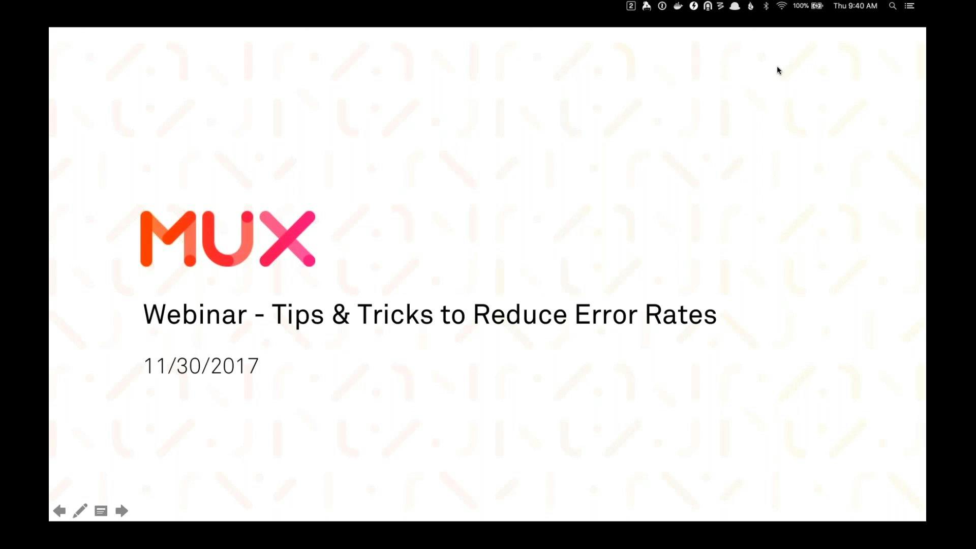 Webinar: Tips and Tricks to Reduce Error Rates