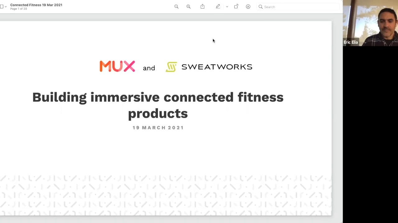 Webinar: Building immersive connected fitness products